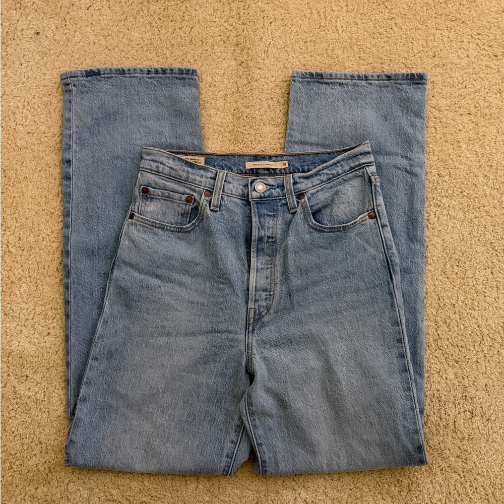 Levi's Light Blue High Rise Jeans